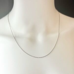 925 Sterling Silver Adjustable Chain